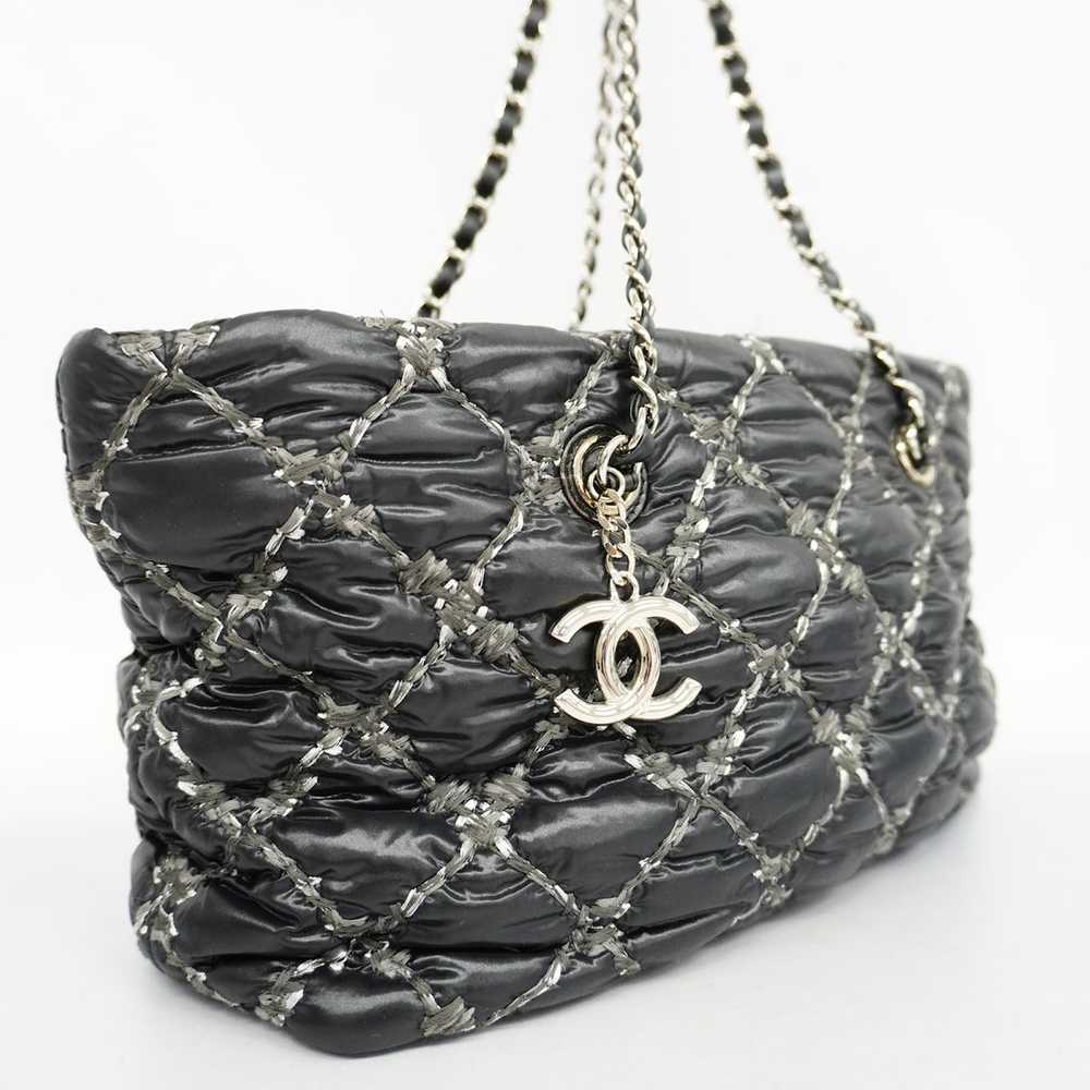 Chanel Chanel Shoulder Bag Parisian Chain Nylon B… - image 2