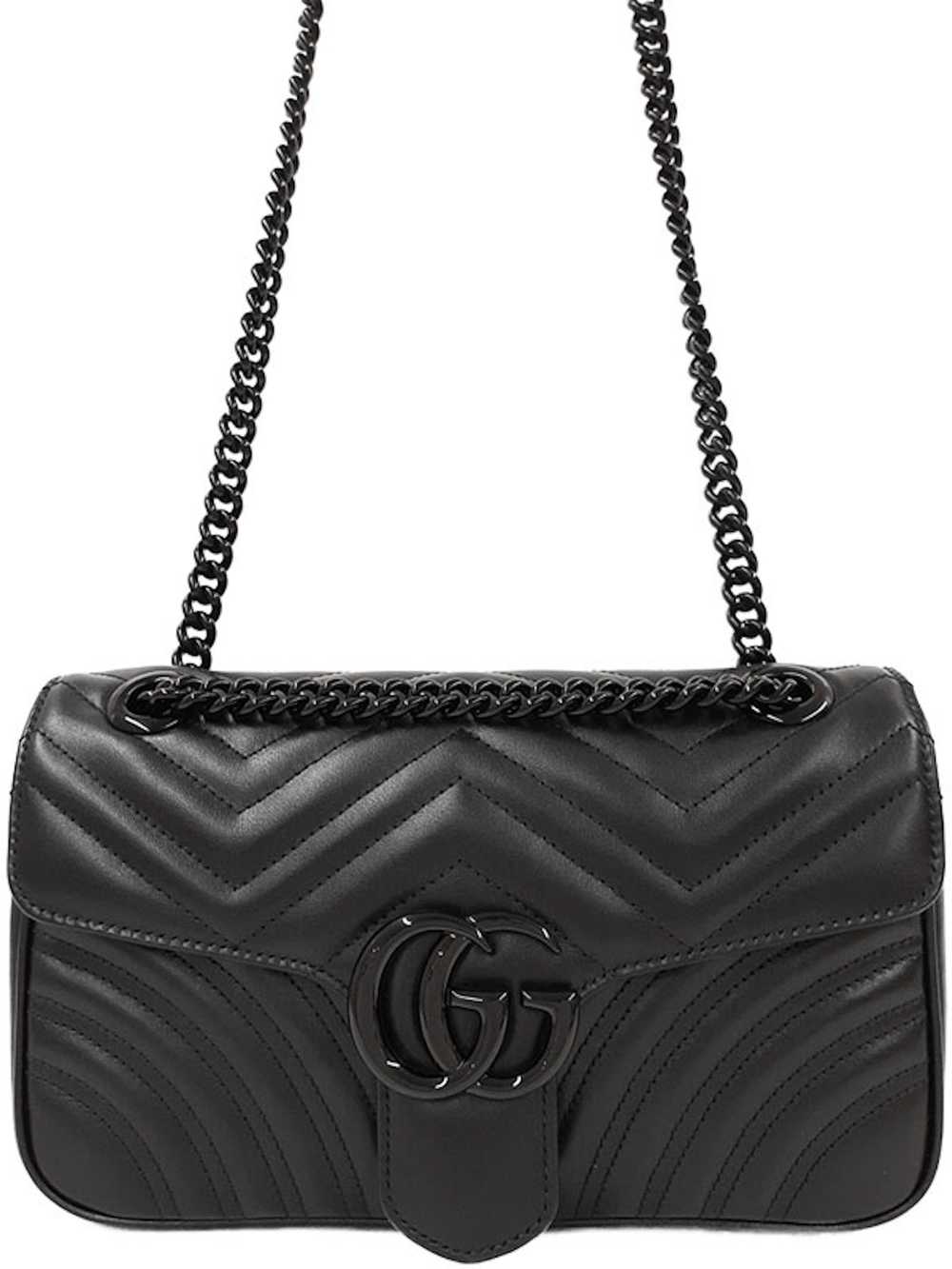 Gucci Gucci GG Marmont Quilted Small Shoulder Bag… - image 1