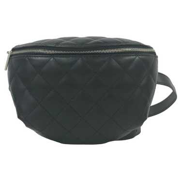 Chanel Chanel Body Bag Hardware Lambskin Black Si… - image 1