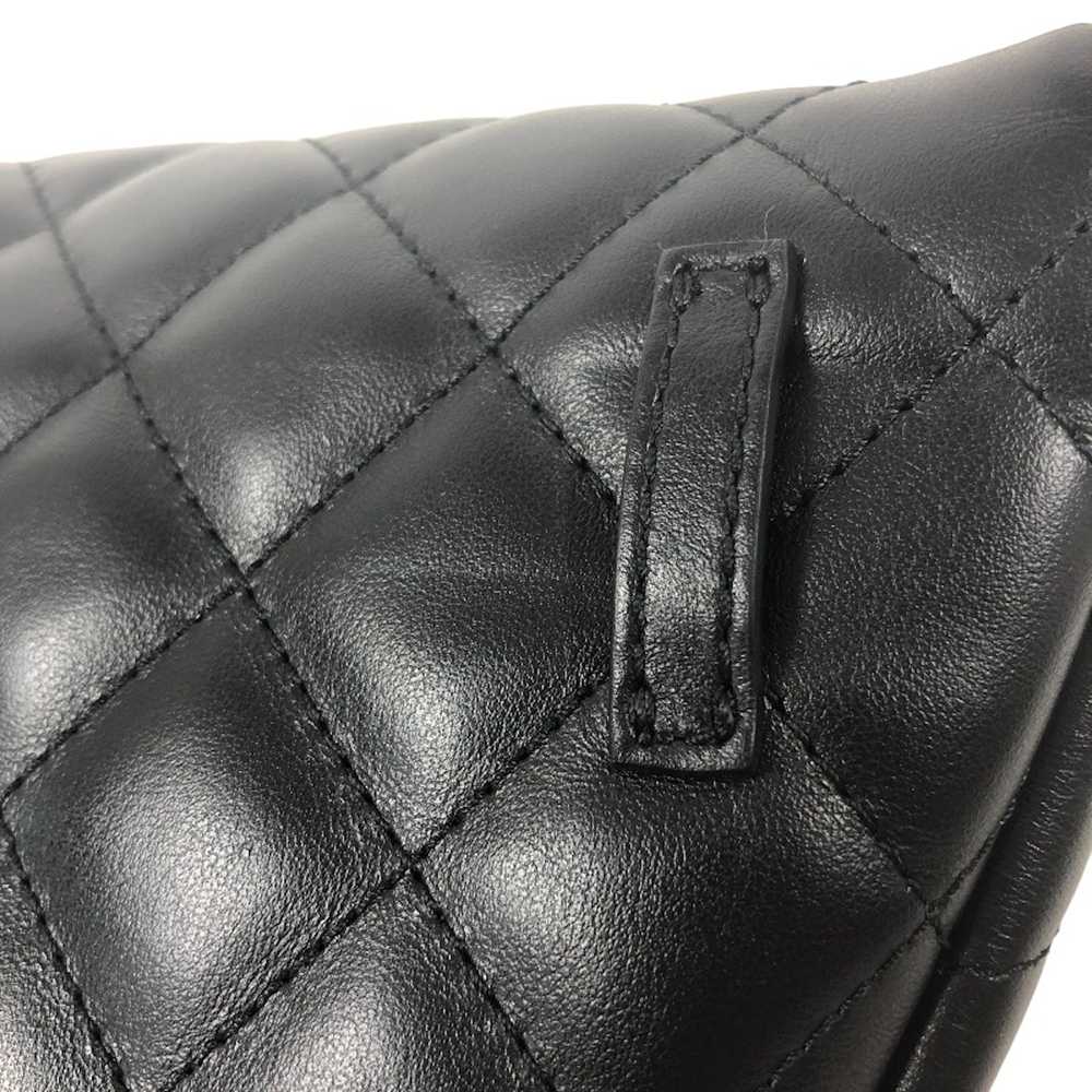 Chanel Chanel Body Bag Hardware Lambskin Black Si… - image 6
