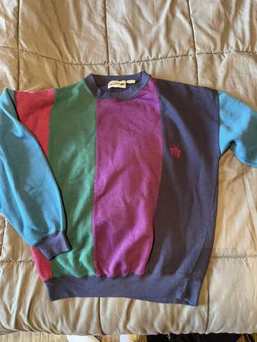 Streetwear × Vintage 1990 Vintage Striped Sweater