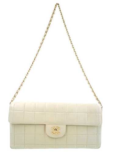 Chanel Chanel Chocolate Bar Chain Shoulder Bag Iv… - image 1
