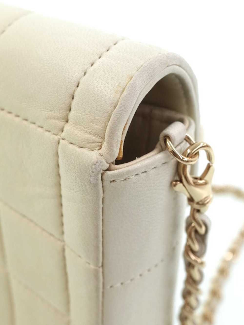 Chanel Chanel Chocolate Bar Chain Shoulder Bag Iv… - image 5