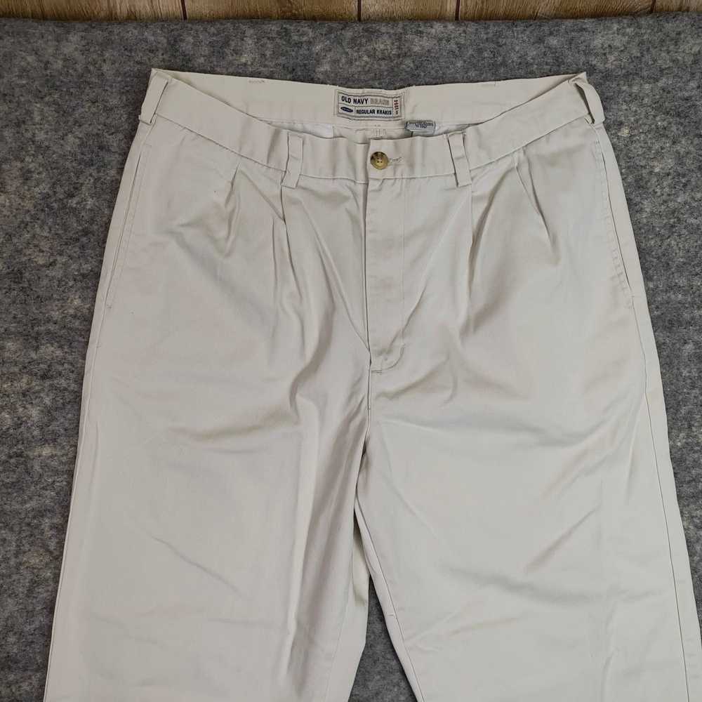 Old Navy Old Navy Y2K Baggy Khaki Pants Mens 34x3… - image 4