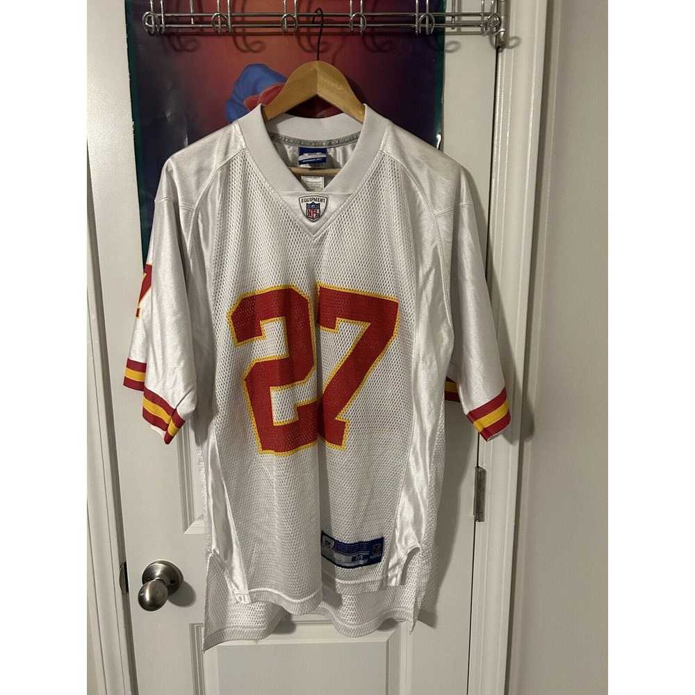 NFL Vintage Reebok Kansas Chiefs #27 NFL Medium J… - image 1