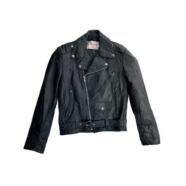 Excelled Excelled Mens Vtg Leather Motorcycle Bik… - image 1