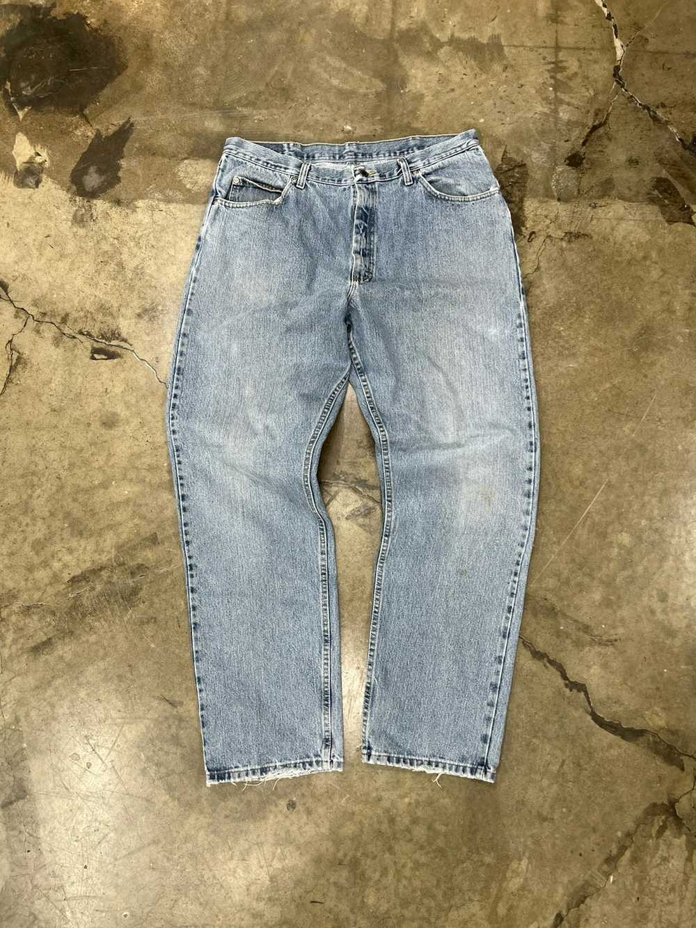 Vintage × Wrangler Wrangler Jeans Relaxed Fit Sz.… - image 2