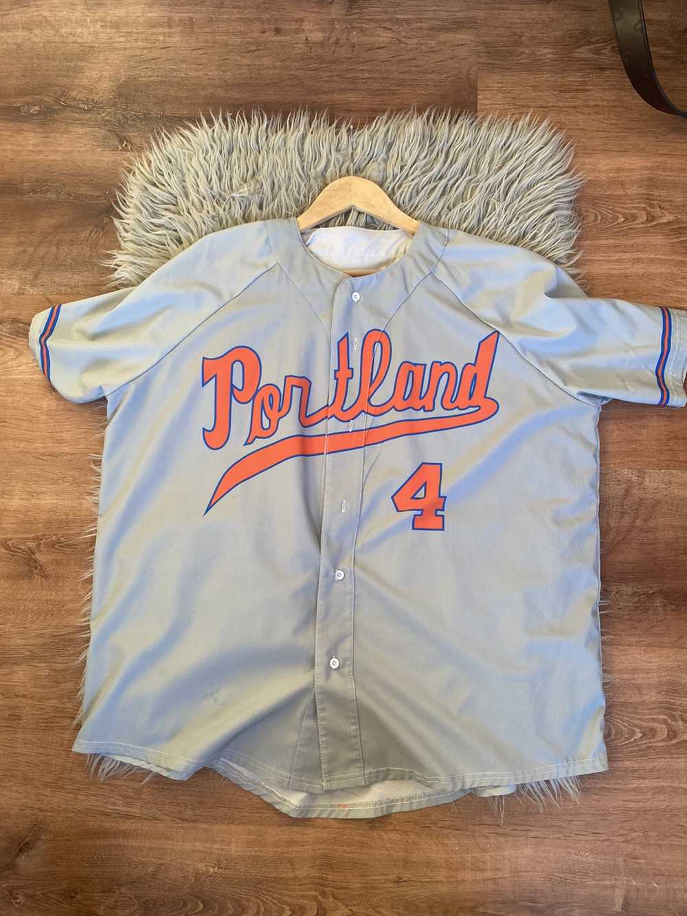 Jersey × Streetwear × Vintage Portland baseball j… - image 1