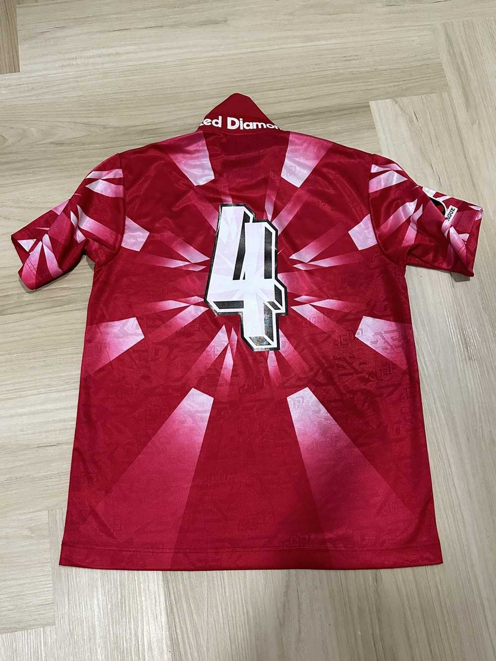 Mizuno × Soccer Jersey × Vintage Urawa Red Diamon… - image 2