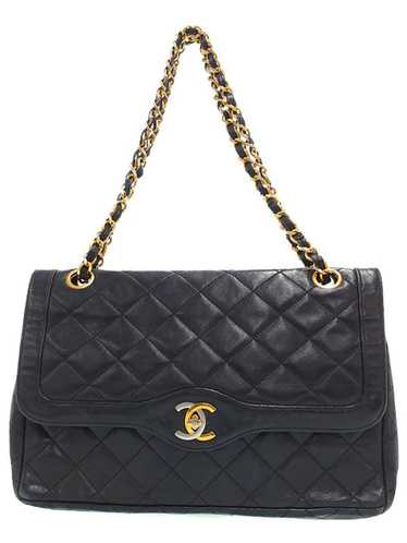 Chanel Chanel Matelasse Chain Shoulder Bag Black - image 1