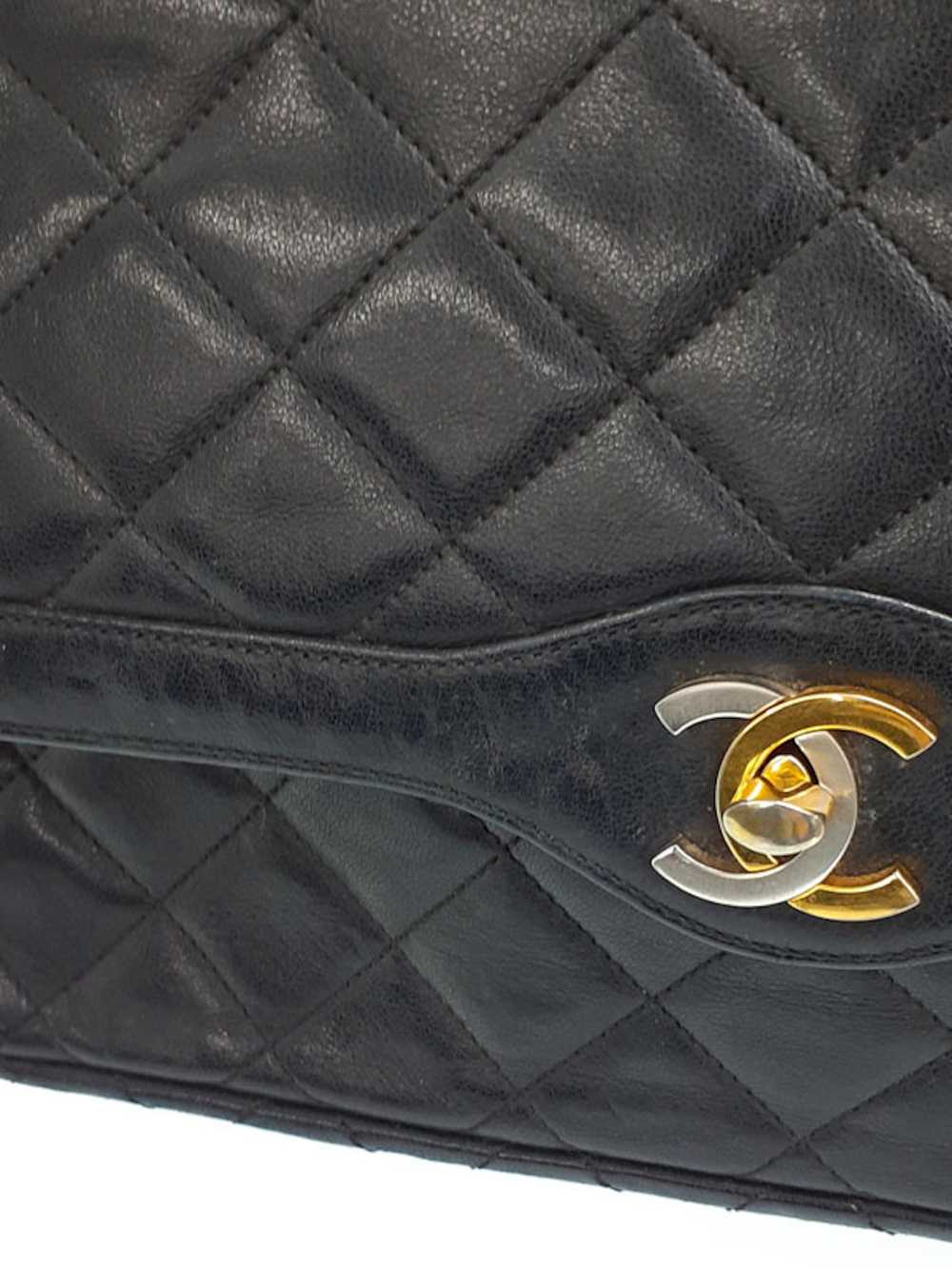 Chanel Chanel Matelasse Chain Shoulder Bag Black - image 4