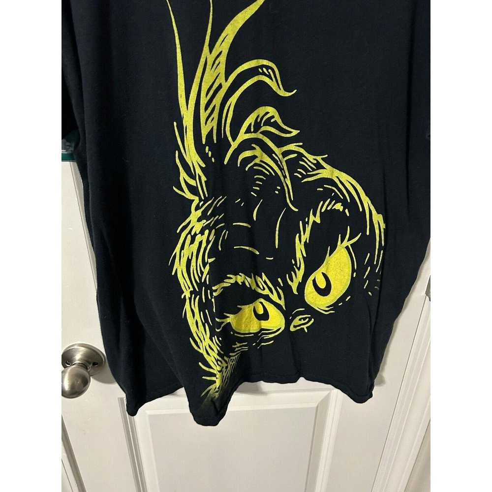 Rare Vintage Black Tagless The grinch Christmas r… - image 2