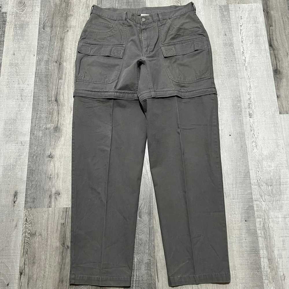 Rei × Vintage VTG REI Grey 1980s Grey Convertible… - image 1