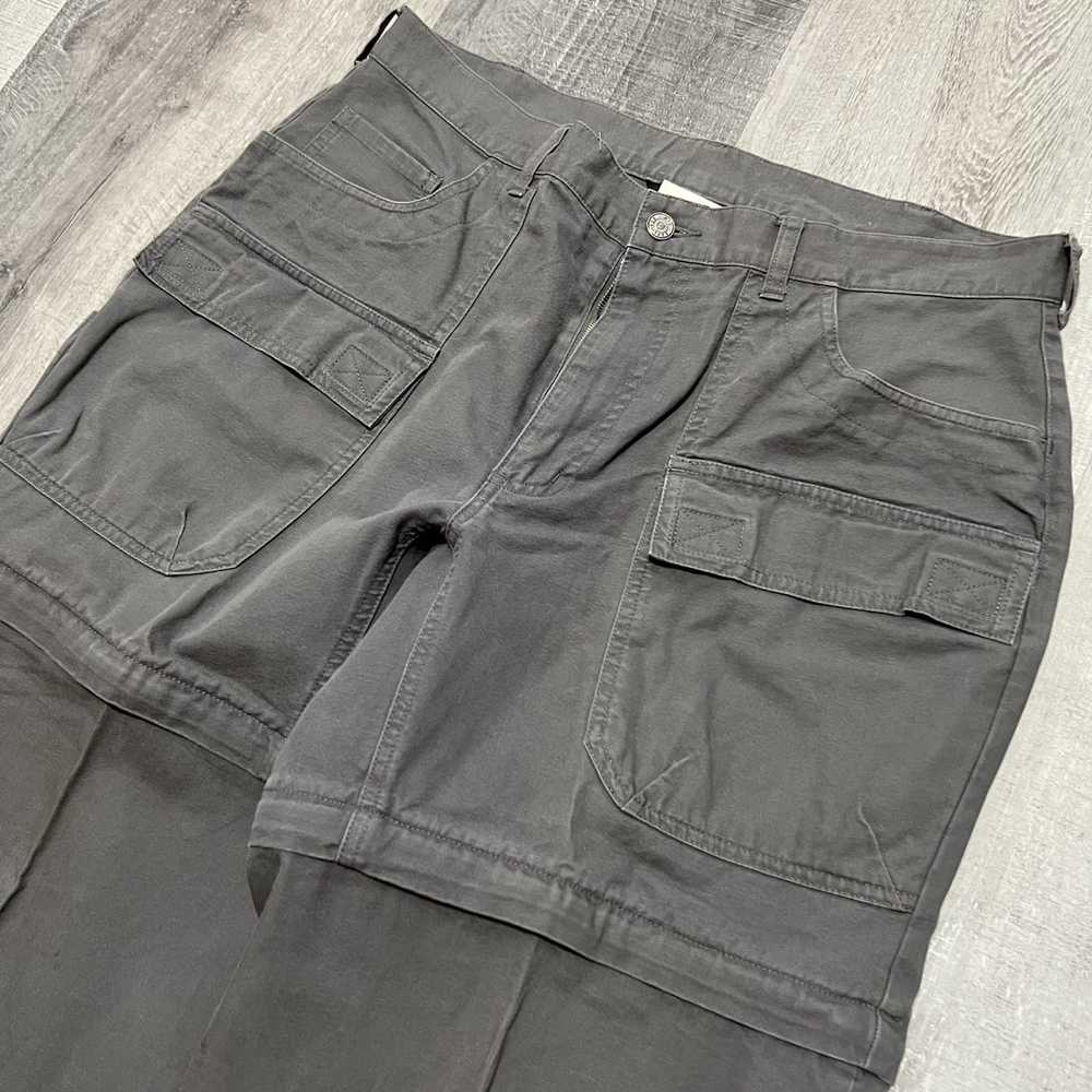 Rei × Vintage VTG REI Grey 1980s Grey Convertible… - image 2