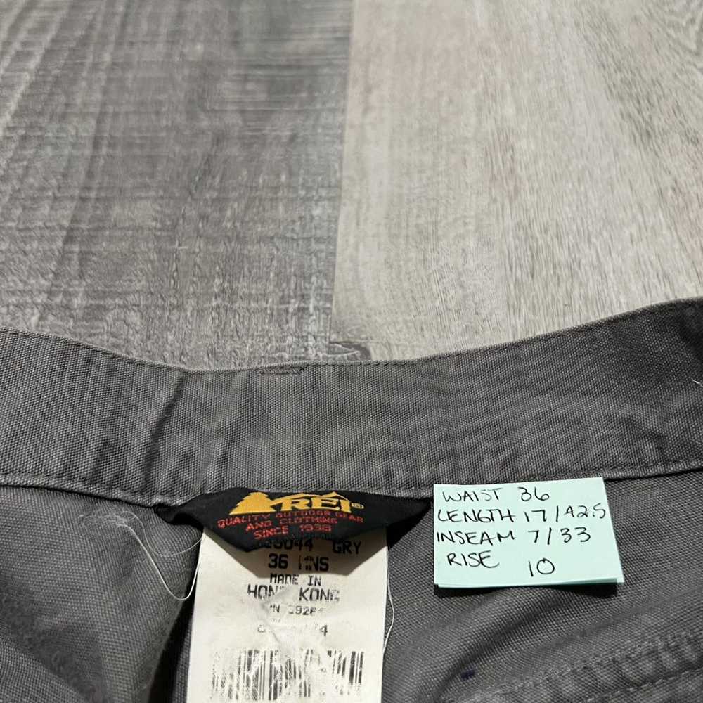 Rei × Vintage VTG REI Grey 1980s Grey Convertible… - image 4