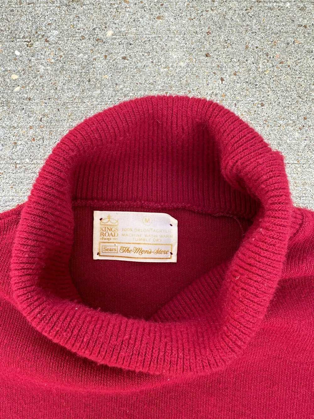 Made In Usa × Sears × Vintage 70’s Sears Knit Tur… - image 2
