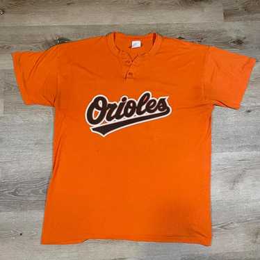 MLB Vintage Orioles Baltimore MLB Baseball Henley… - image 1