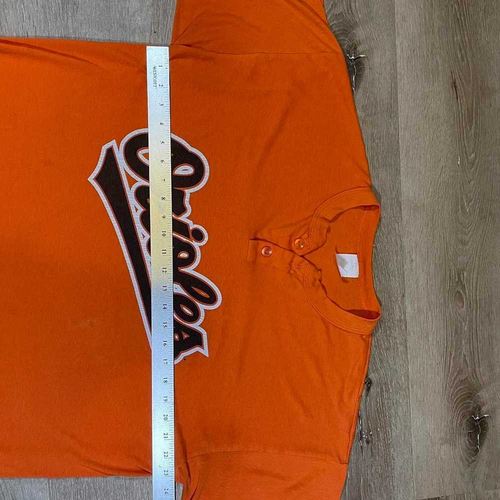 MLB Vintage Orioles Baltimore MLB Baseball Henley… - image 4