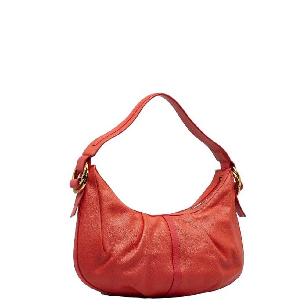 Bvlgari BVLGARI One Shoulder Bag Pink Leather Lad… - image 2