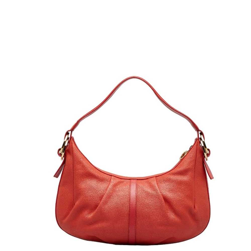 Bvlgari BVLGARI One Shoulder Bag Pink Leather Lad… - image 3