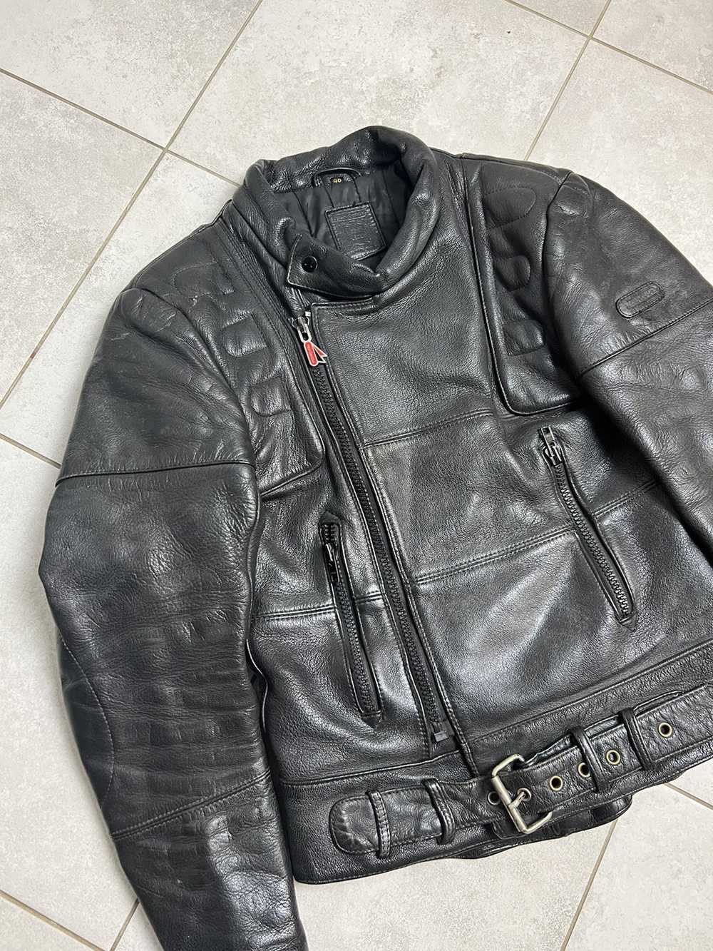 Avant Garde × Leather Jacket × Vintage Hein Geric… - image 3
