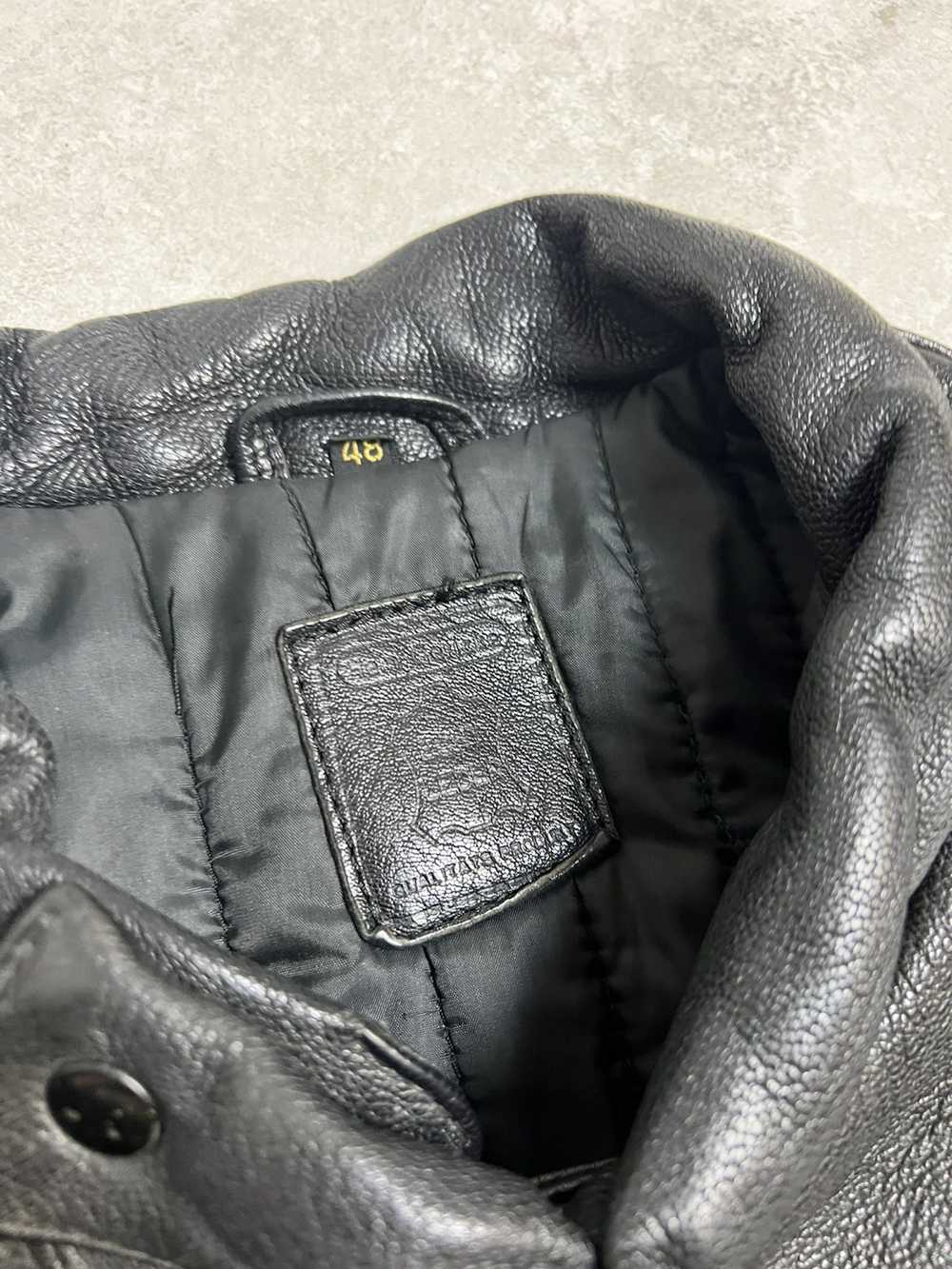 Avant Garde × Leather Jacket × Vintage Hein Geric… - image 5