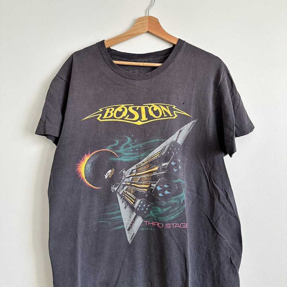 Band Tees × Boston × Vintage Vintage 1986 Boston … - image 2