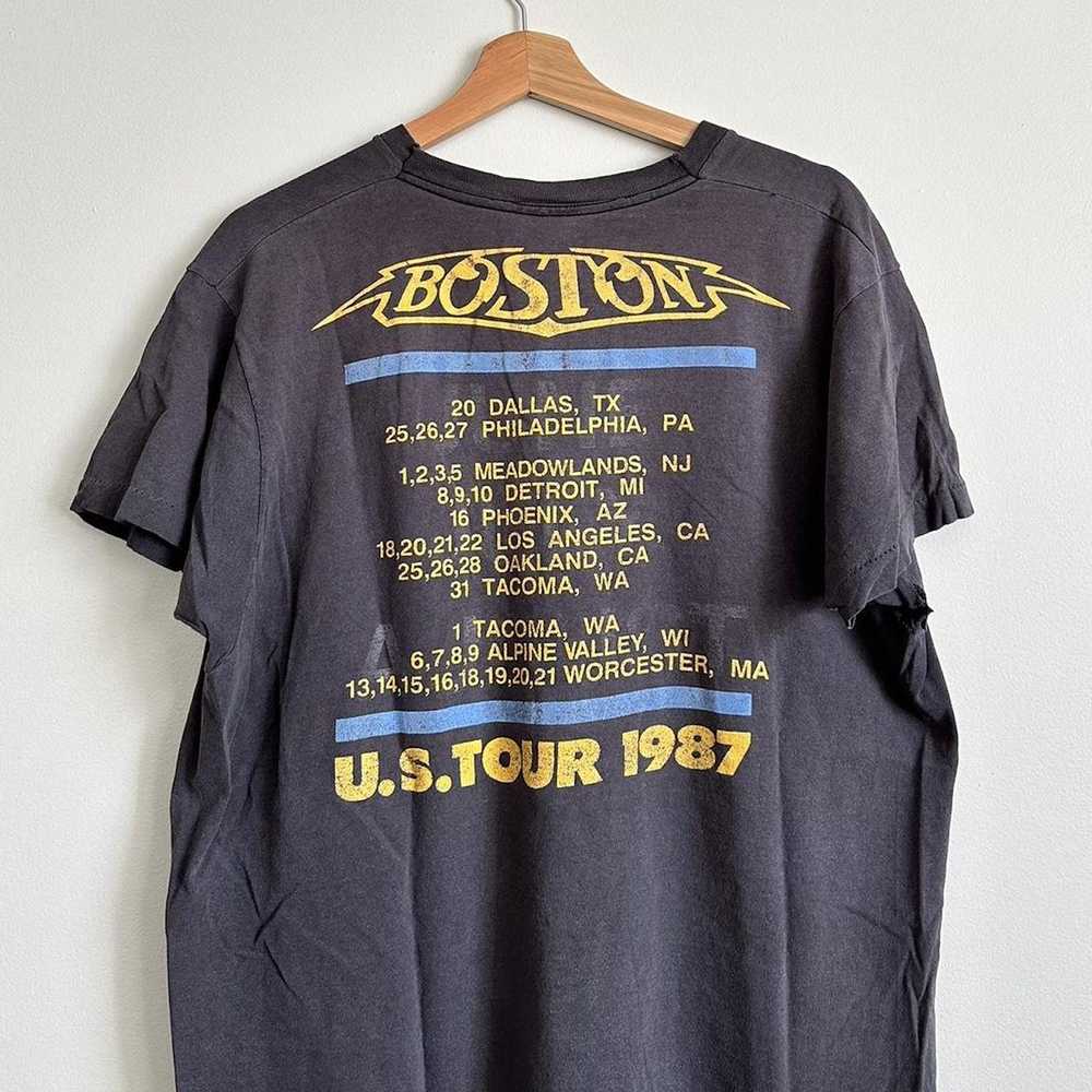 Band Tees × Boston × Vintage Vintage 1986 Boston … - image 6