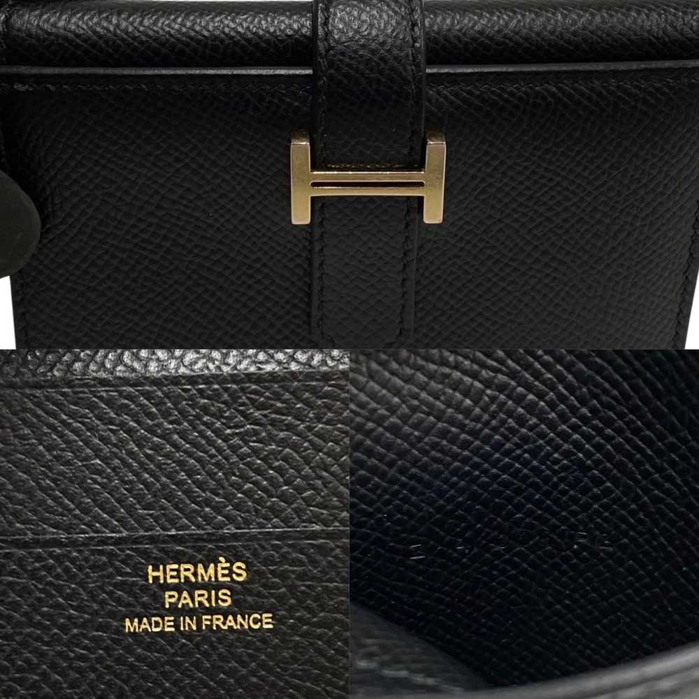 Hermes Hermes Bearn Combine Vaux Epson Leather Ge… - image 2
