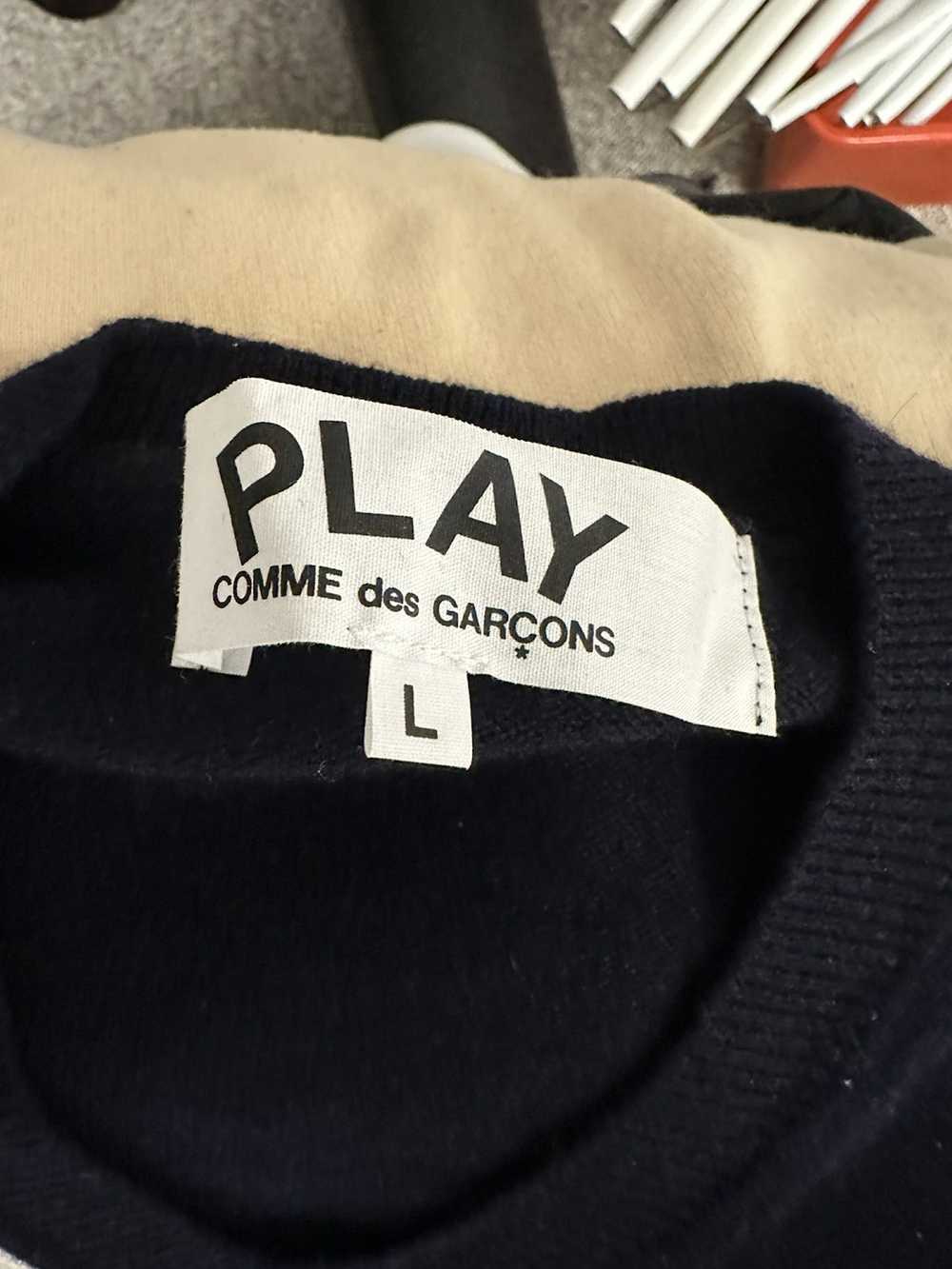 Comme Des Garcons Play play v-neck - image 2