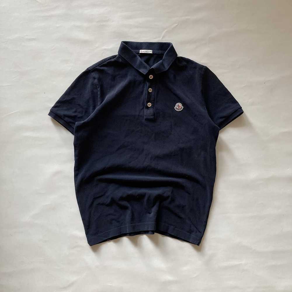 Luxury × Moncler × Vintage Moncler vintage polo - image 1