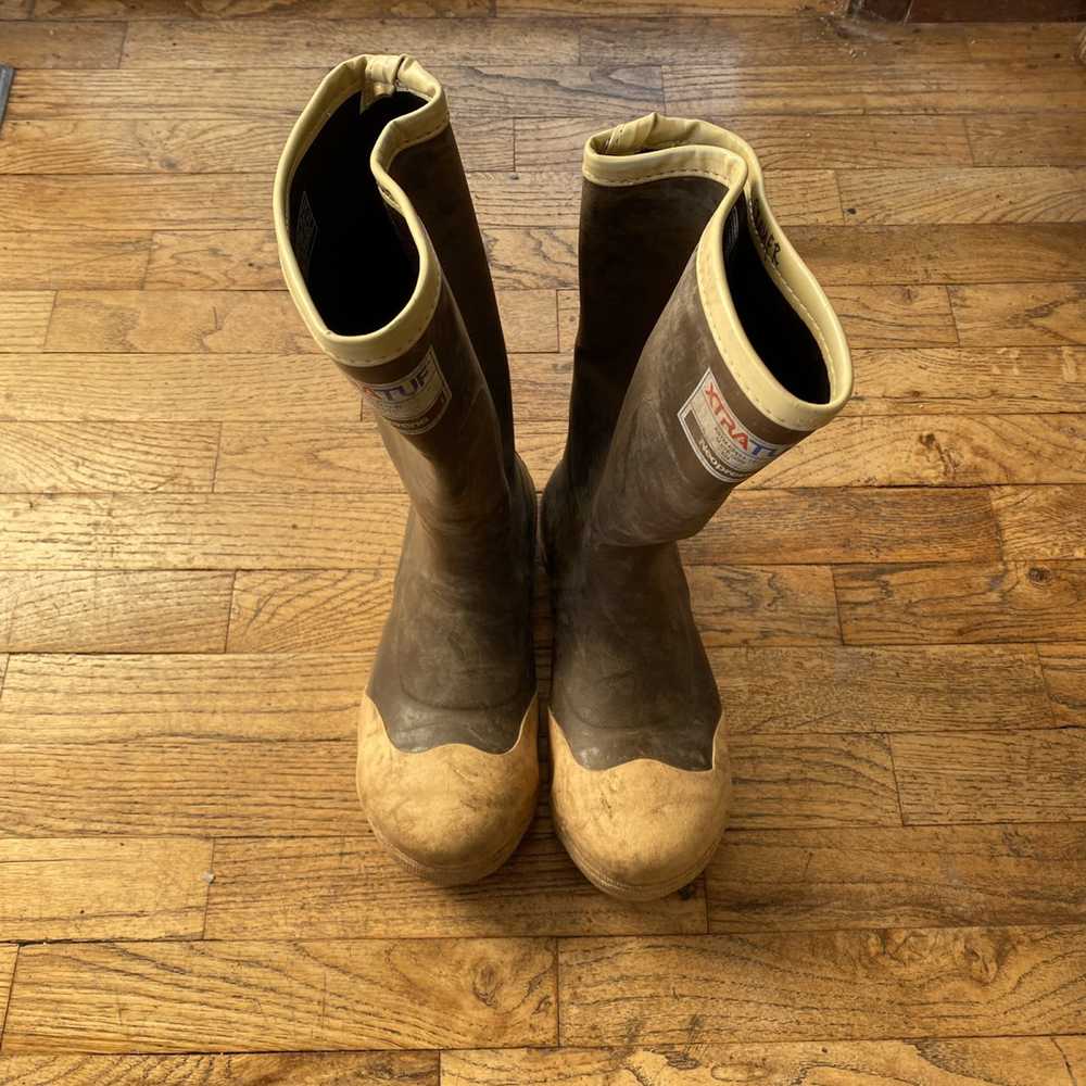 Combat Boots × Streetwear × Vintage Trashed Workw… - image 4