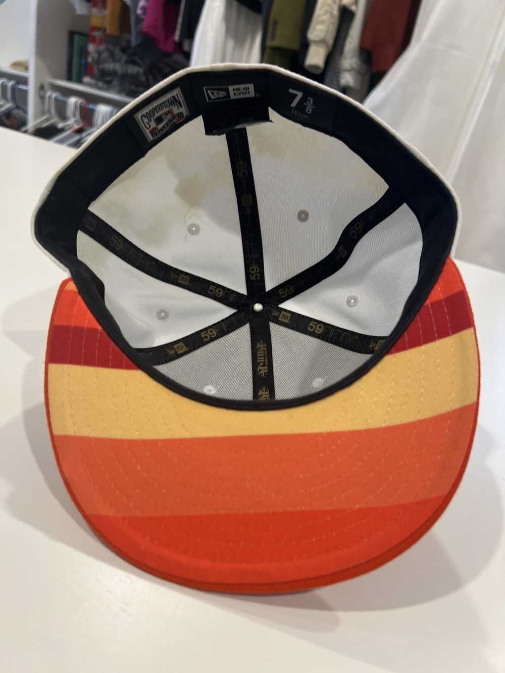 New Era Bun B Astros Hat 7 3/8 59Fifty RARE UGK - image 6