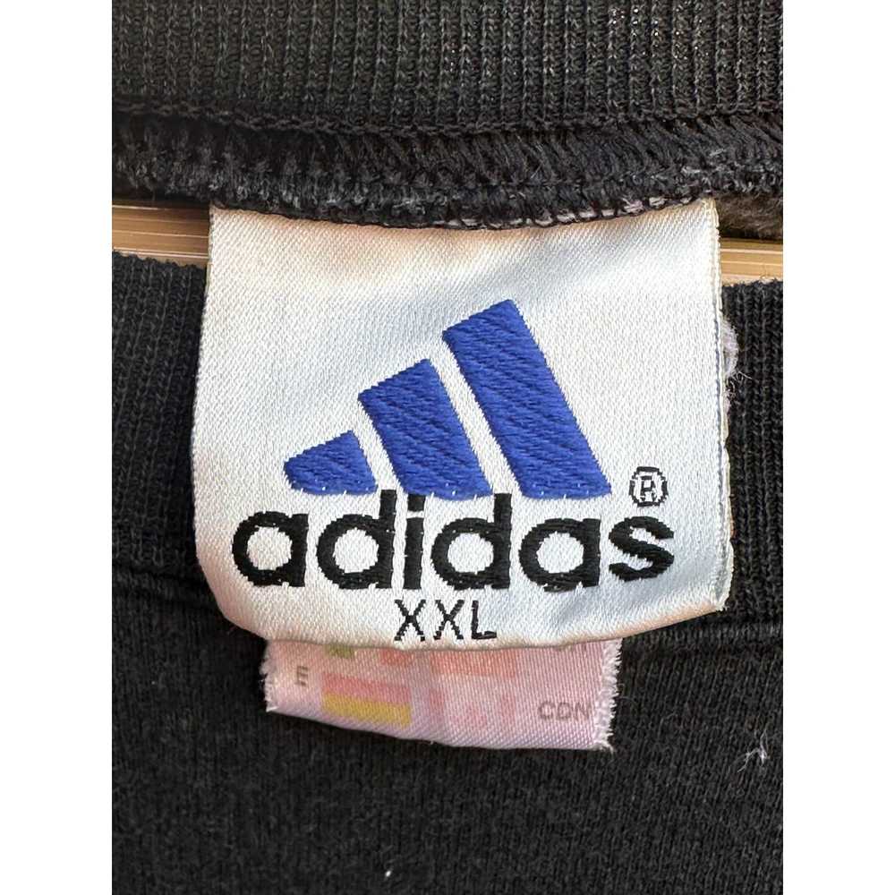 Adidas Vintage Adidas Crewneck Black Sweater Size… - image 6