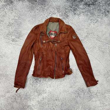 Avant Garde × Designer × Leather Jacket Freaky Na… - image 1