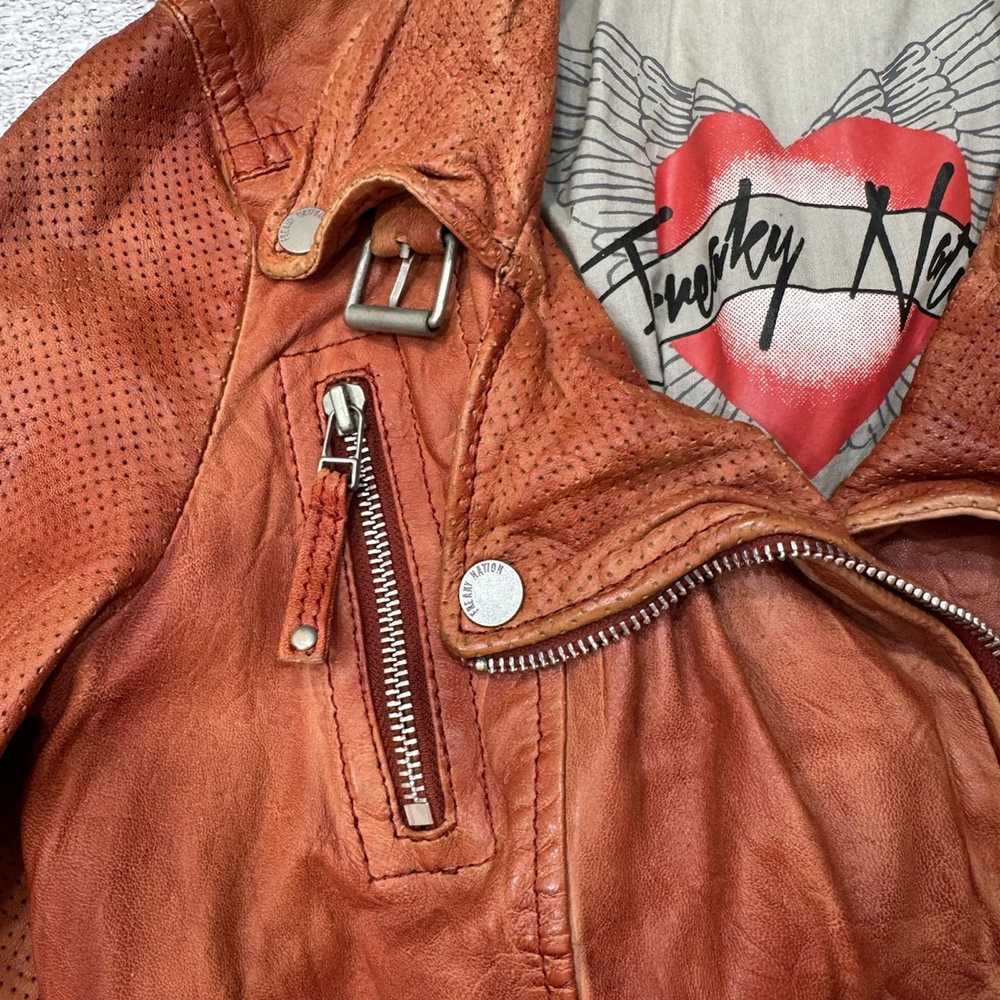 Avant Garde × Designer × Leather Jacket Freaky Na… - image 6