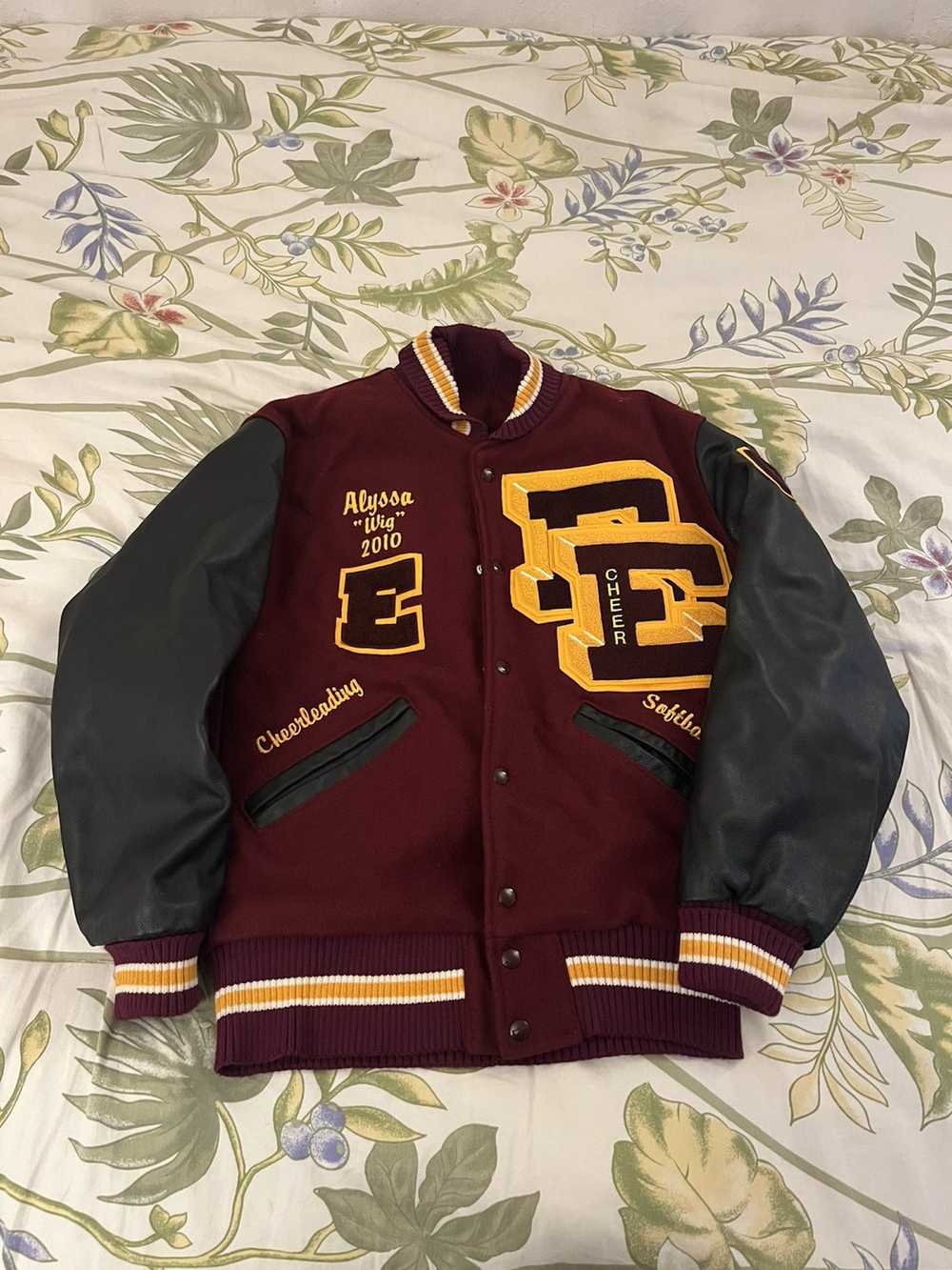 Streetwear × Vintage Y2K Varsity letterman jacket - image 1