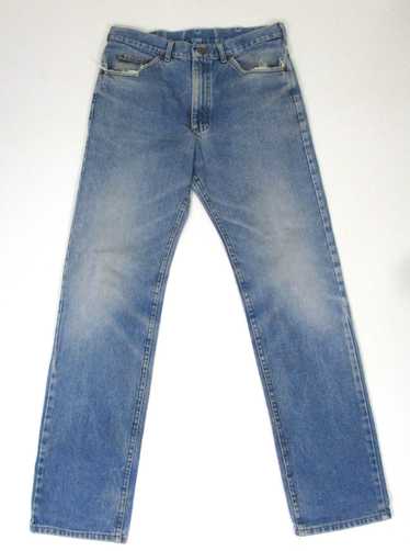 Lee × Vintage 80's Lee Rider Distressed Jeans W33 