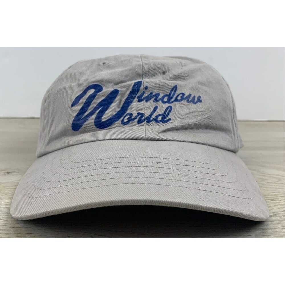 Other Window World Hat Gray Adjustable Hat OSFA W… - image 1