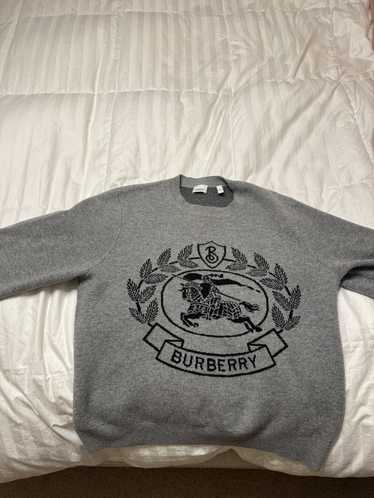 Burberry Burberry EKD Wool Jacquard Oversized Swea