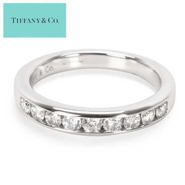 Tiffany & Co. Platinum Shared Channel Set .24ct D… - image 1