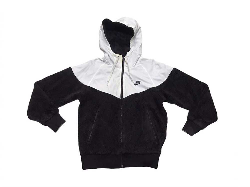 Nike Nike Sweatshirt hoodie revesible zipper jack… - image 9