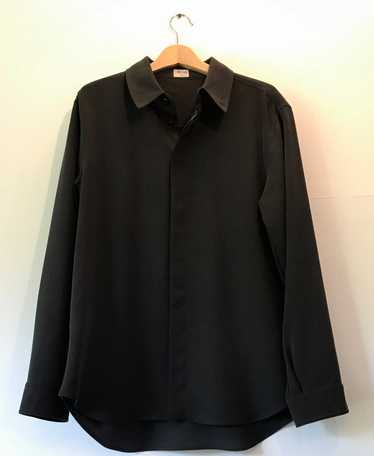 Armani Armani Collezioni Black Long-Sleeved Shirt