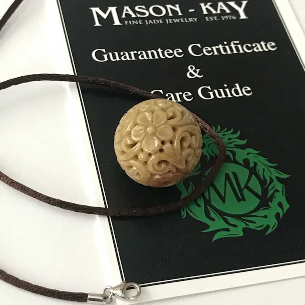 Gorgeous! OOAK 25MM Mason Kay Certified Natural J… - image 4