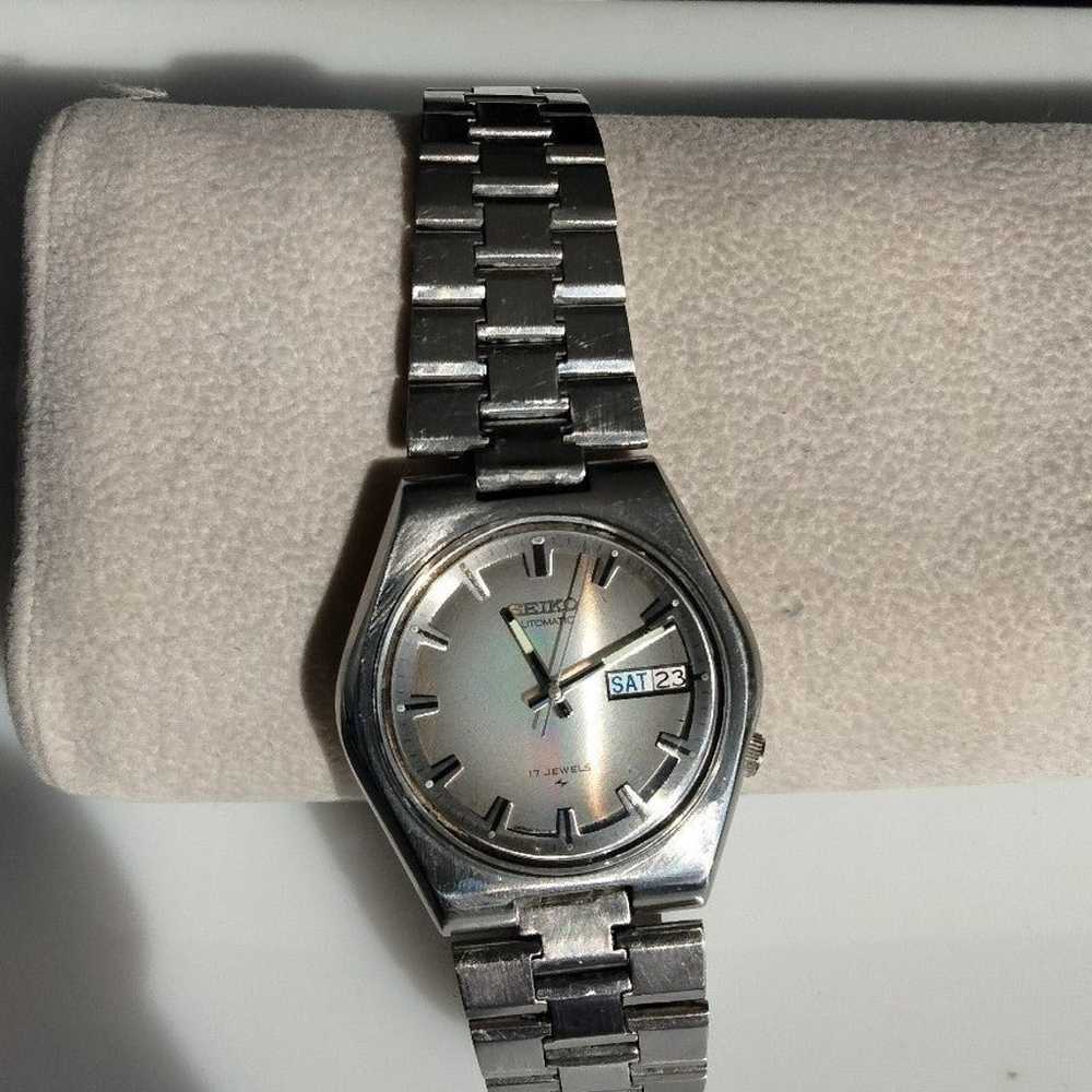 Seiko men's watch automatic model 7009-8070 - image 1
