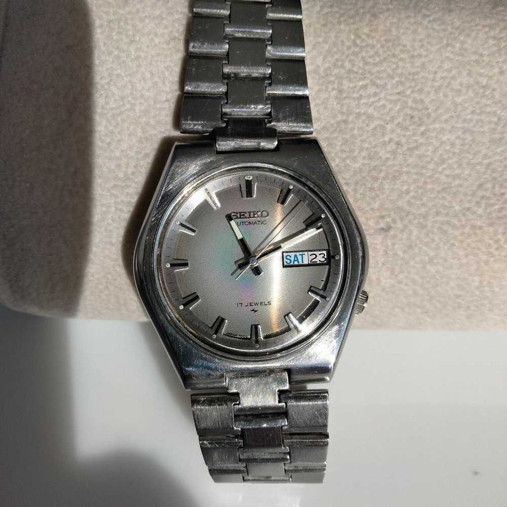 Seiko men's watch automatic model 7009-8070 - image 2