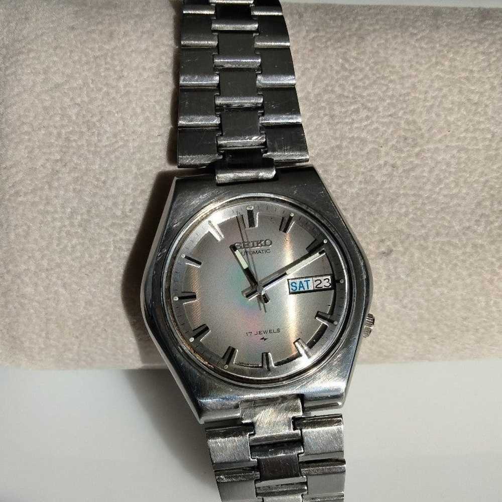 Seiko men's watch automatic model 7009-8070 - image 3