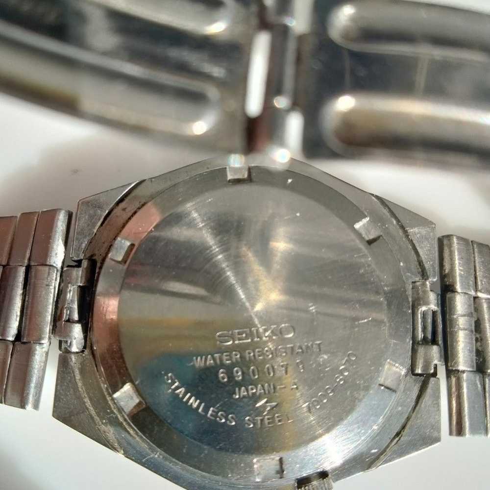 Seiko men's watch automatic model 7009-8070 - image 8