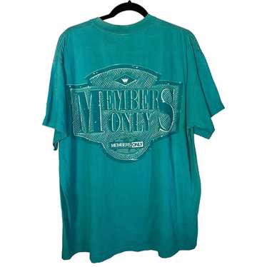 Vintage Members Only Shirt Members Only Graphic Te