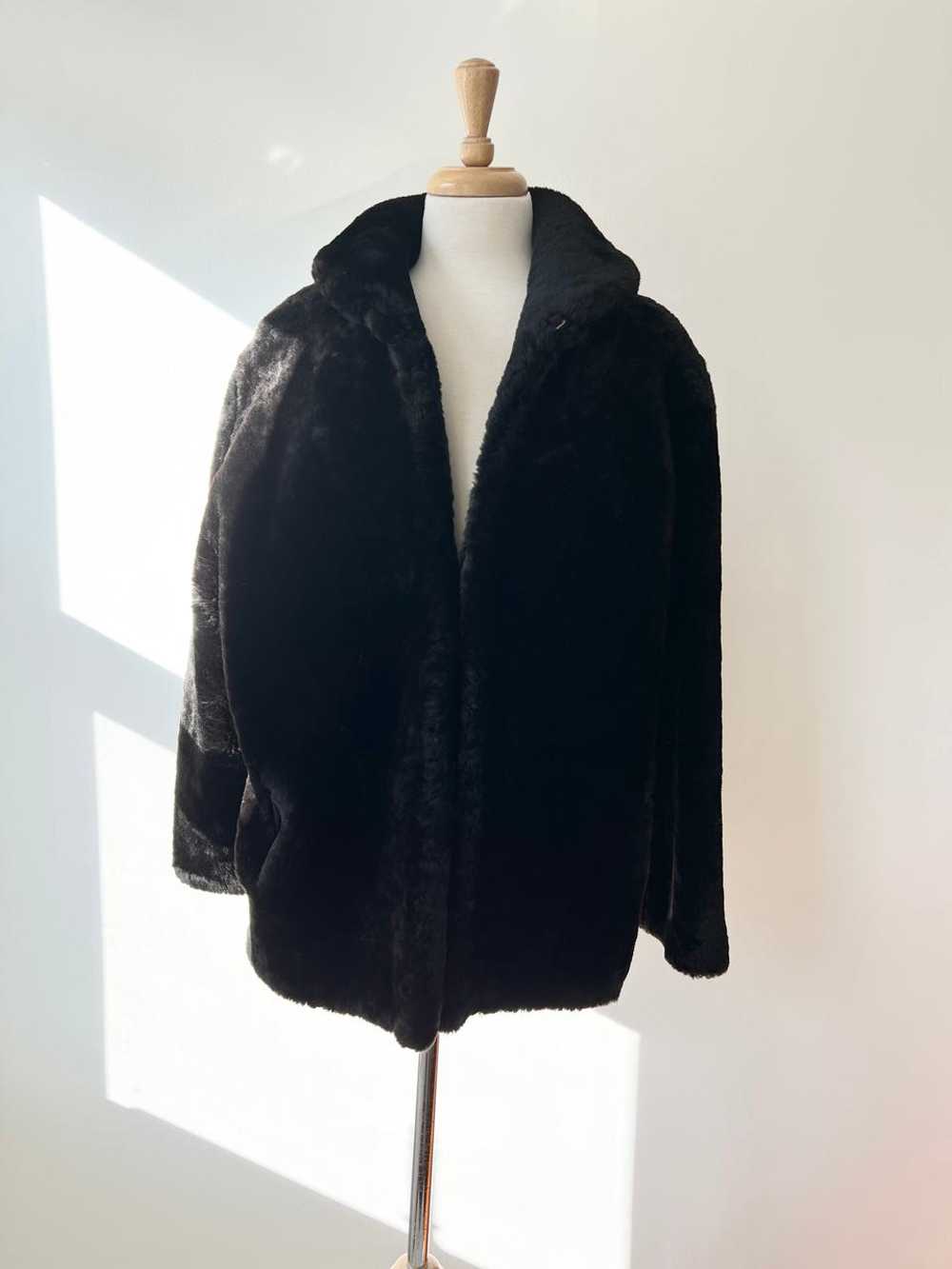 1980s faux fur brown coat (M) | Used, Secondhand,… - image 1